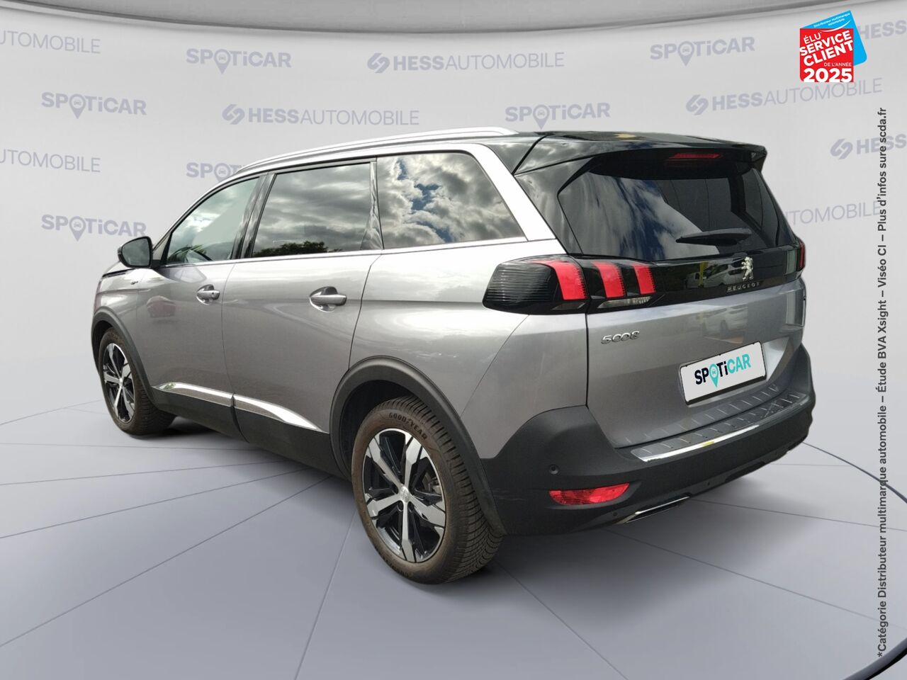 Véhicule d'occasion PEUGEOT 5008 2.0 BLUEHDI 180CH SS GT EAT8 chez Toyota Thionville