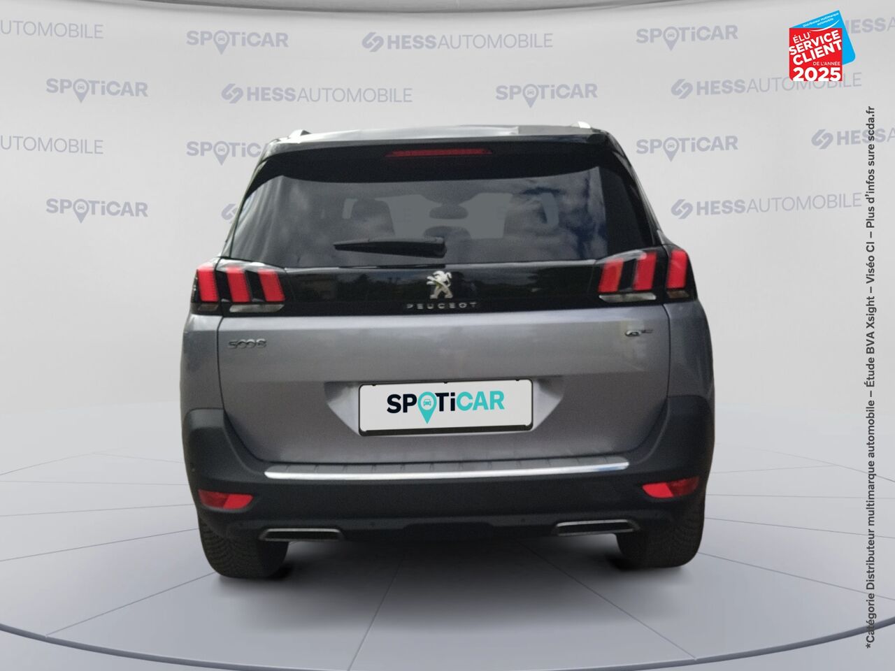 Véhicule d'occasion PEUGEOT 5008 2.0 BLUEHDI 180CH SS GT EAT8 chez Toyota Thionville