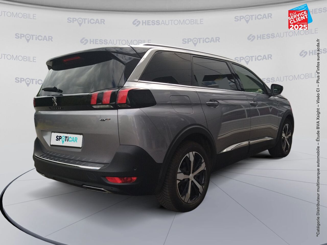 Véhicule d'occasion PEUGEOT 5008 2.0 BLUEHDI 180CH SS GT EAT8 chez Toyota Thionville