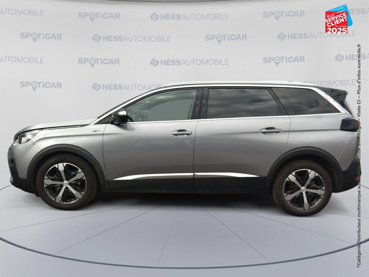 Véhicule d'occasion PEUGEOT 5008 2.0 BLUEHDI 180CH SS GT EAT8 chez Toyota Thionville