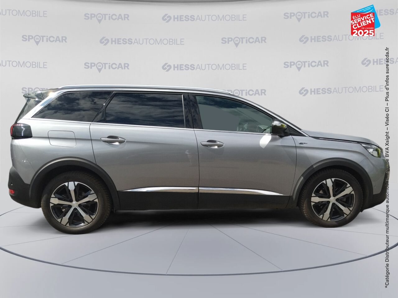 Véhicule d'occasion PEUGEOT 5008 2.0 BLUEHDI 180CH SS GT EAT8 chez Toyota Thionville
