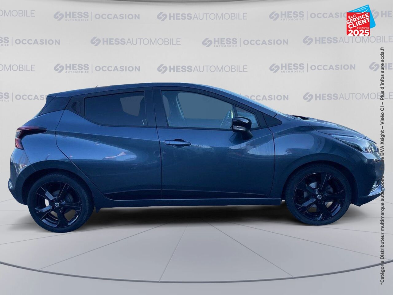 Véhicule d'occasion NISSAN MICRA 1.0 IG-T 100CH N-TEC 2020 chez Nissan Belfort