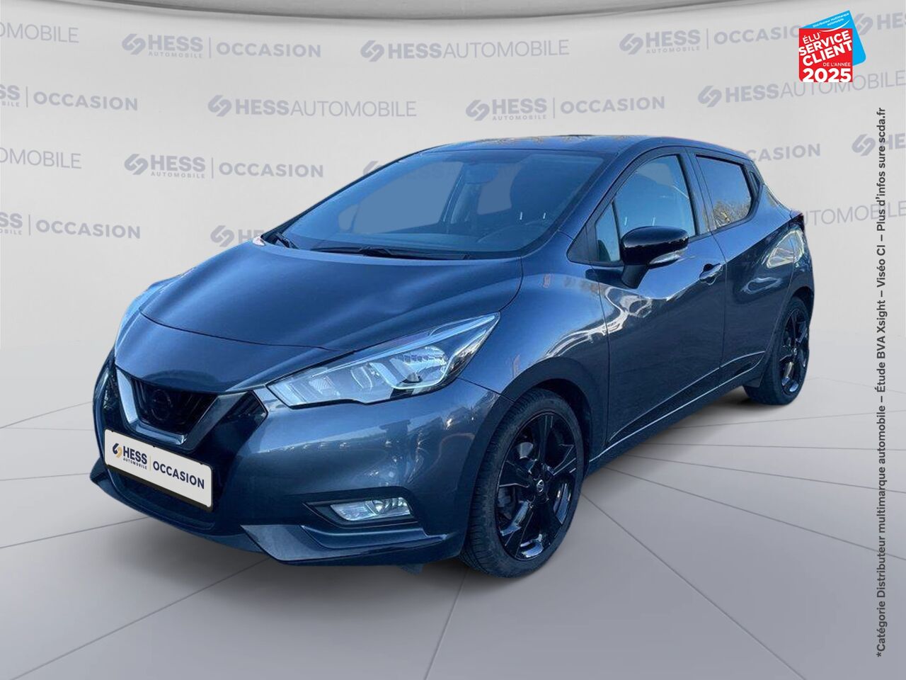 Véhicule d'occasion NISSAN MICRA 1.0 IG-T 100CH N-TEC 2020 chez Nissan Belfort