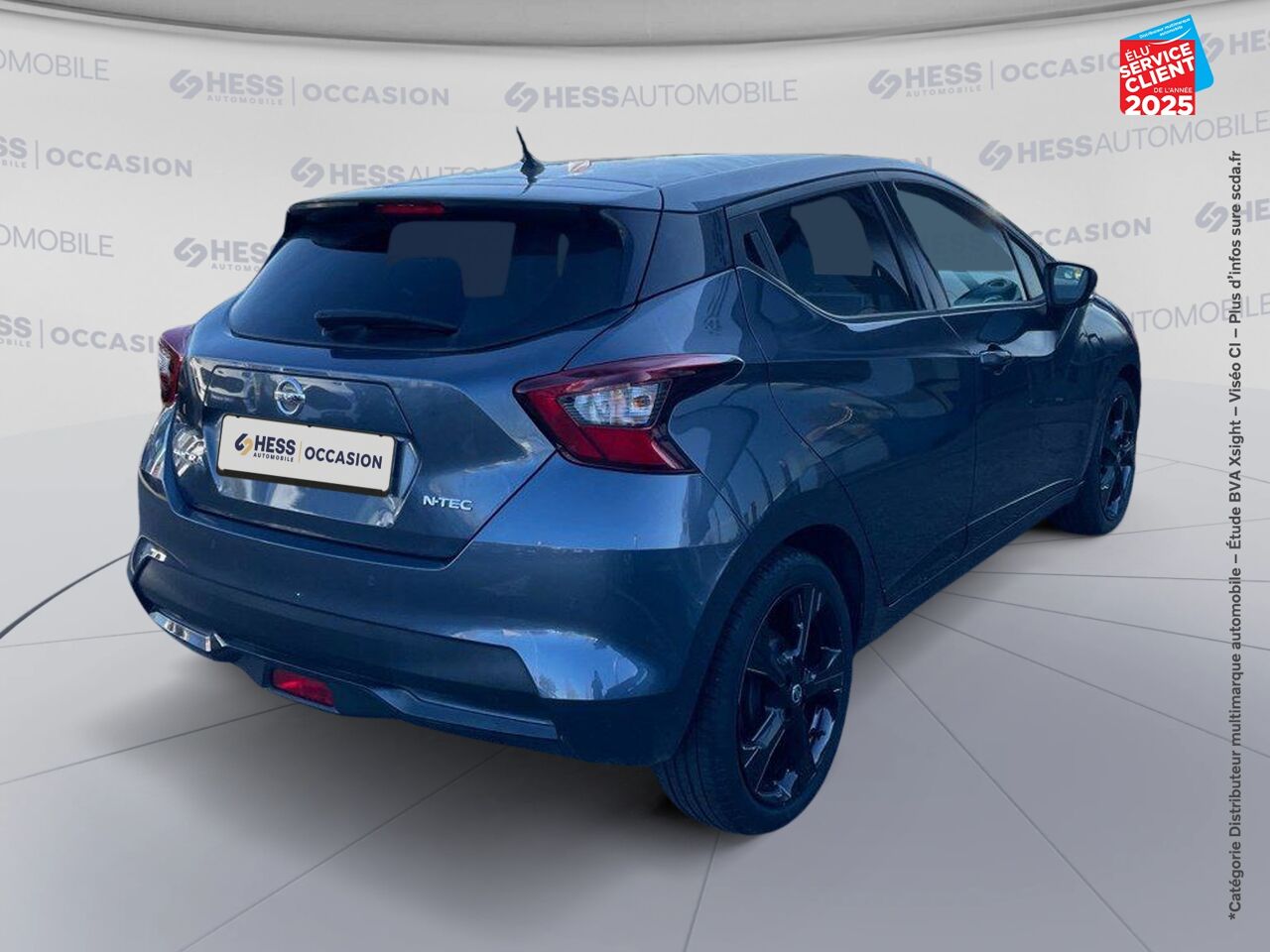 Véhicule d'occasion NISSAN MICRA 1.0 IG-T 100CH N-TEC 2020 chez Nissan Belfort