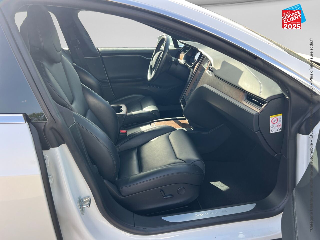 Véhicule d'occasion TESLA MODEL S LONG RANGE SIEGES CUIR GPS chez Renault Saint-Louis