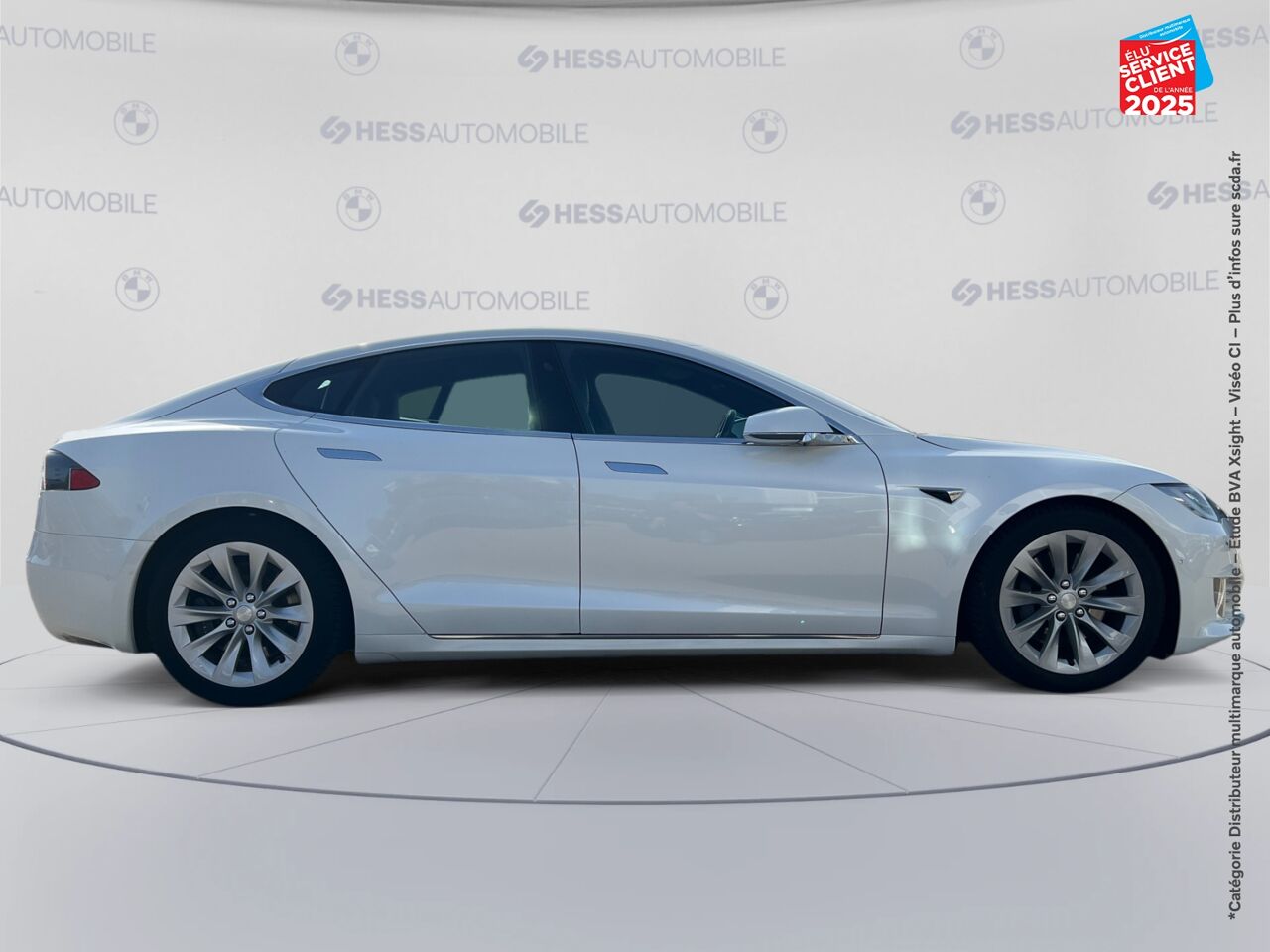 Véhicule d'occasion TESLA MODEL S LONG RANGE SIEGES CUIR GPS chez Renault Saint-Louis