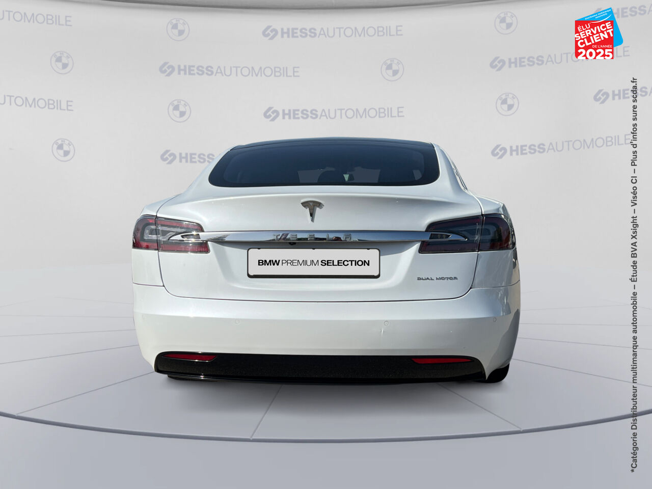 Véhicule d'occasion TESLA MODEL S LONG RANGE SIEGES CUIR GPS chez Renault Saint-Louis