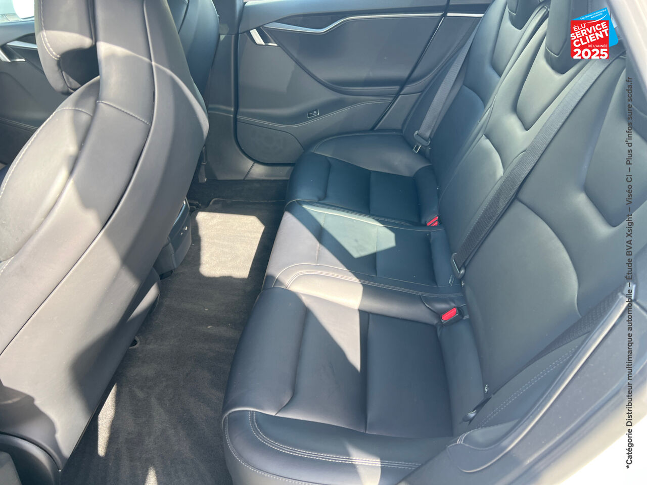Véhicule d'occasion TESLA MODEL S LONG RANGE SIEGES CUIR GPS chez Renault Saint-Louis