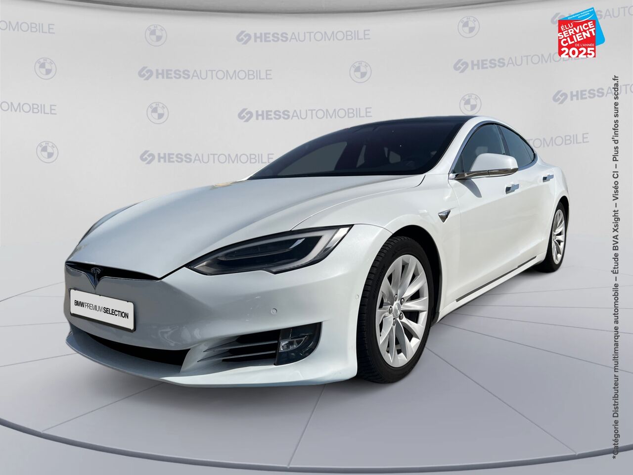 Véhicule d'occasion TESLA MODEL S LONG RANGE SIEGES CUIR GPS chez Renault Saint-Louis