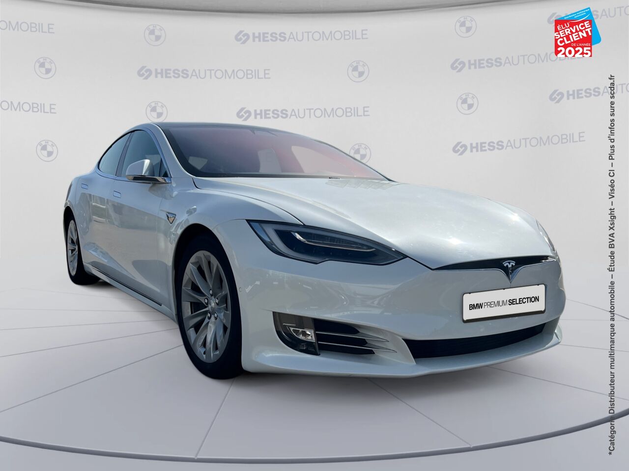 Véhicule d'occasion TESLA MODEL S LONG RANGE SIEGES CUIR GPS chez Renault Saint-Louis