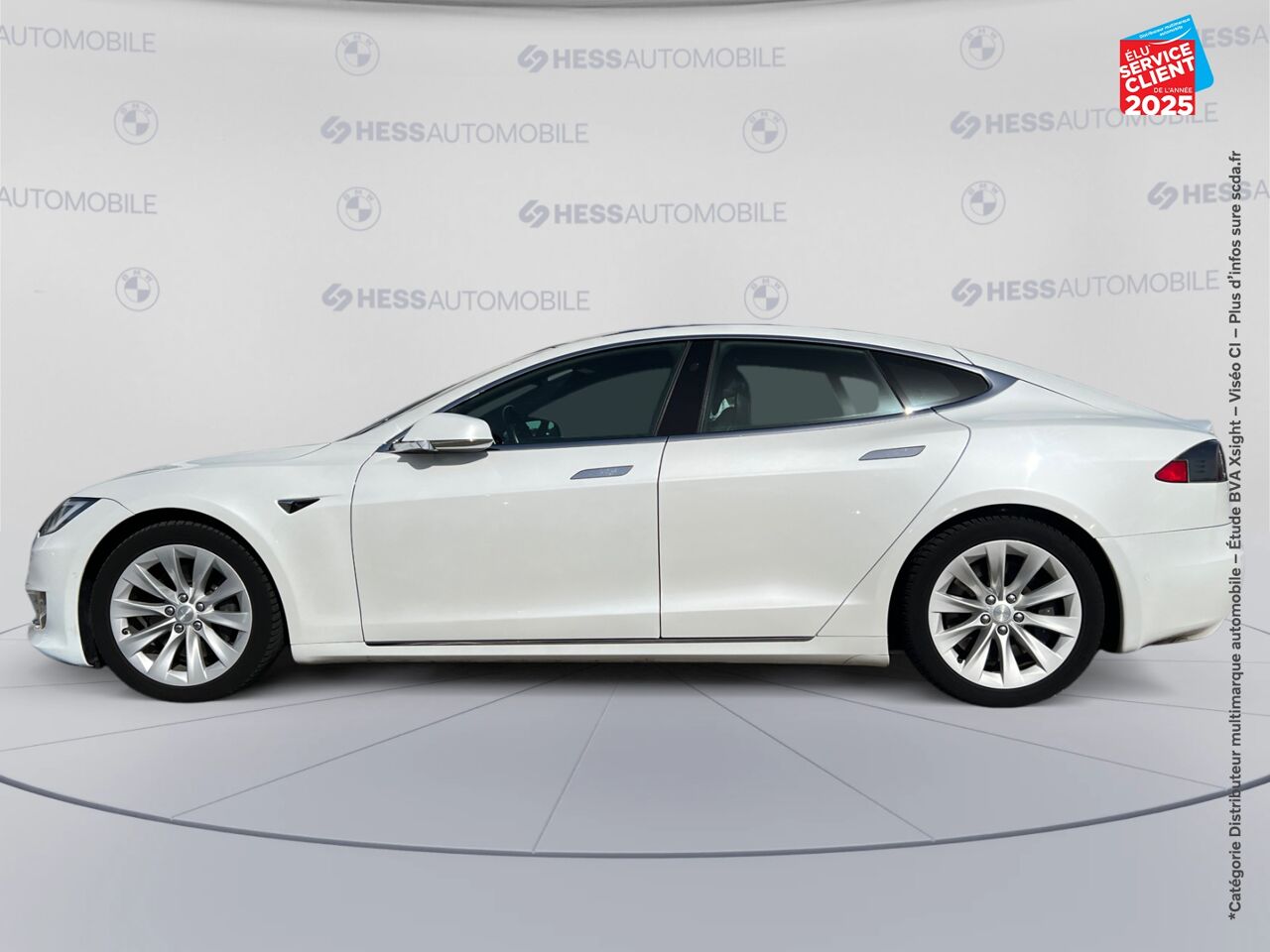 Véhicule d'occasion TESLA MODEL S LONG RANGE SIEGES CUIR GPS chez Renault Saint-Louis