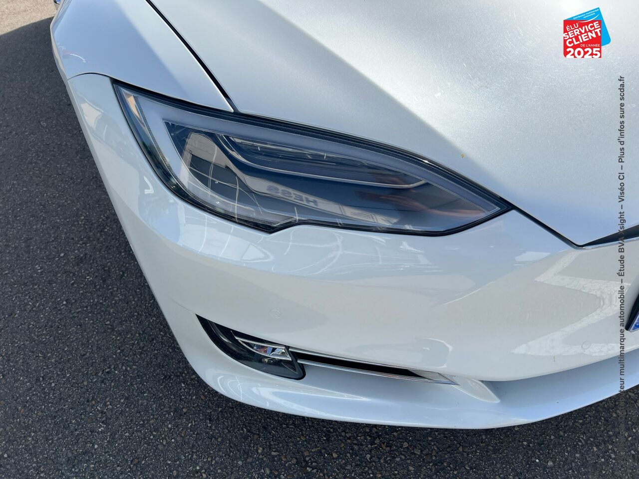 Véhicule d'occasion TESLA MODEL S LONG RANGE SIEGES CUIR GPS chez Renault Saint-Louis
