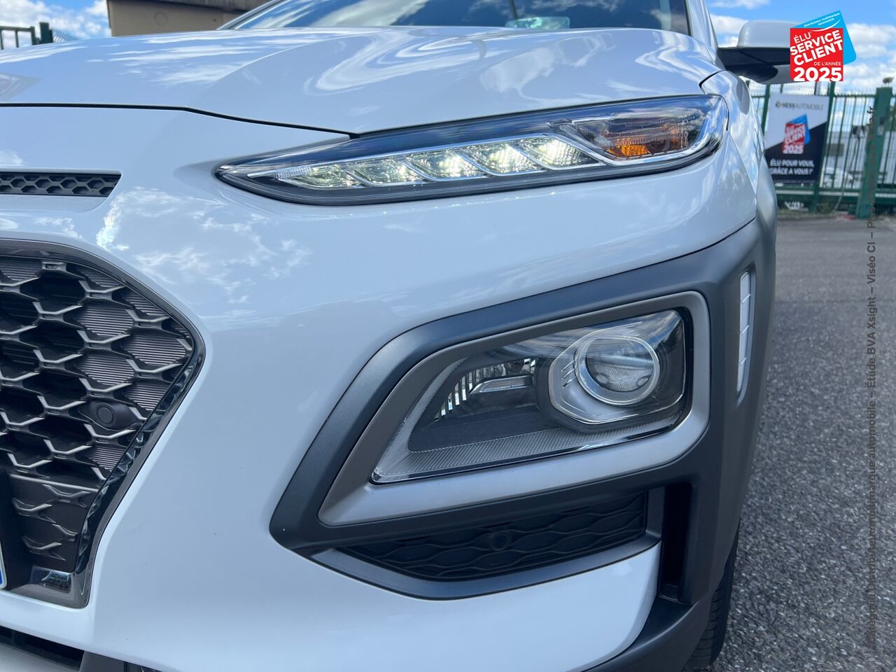 Véhicule d'occasion HYUNDAI KONA 1.6 GDI 141CH HYBRID EXECUTIVE DCT-6 chez Renault Sélestat