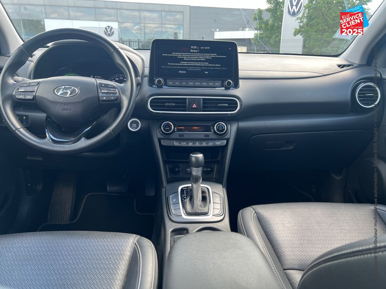Véhicule d'occasion HYUNDAI KONA 1.6 GDI 141CH HYBRID EXECUTIVE DCT-6 chez Renault Sélestat