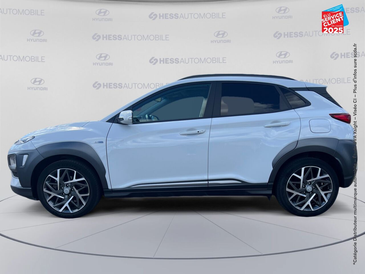 Véhicule d'occasion HYUNDAI KONA 1.6 GDI 141CH HYBRID EXECUTIVE DCT-6 chez Renault Sélestat