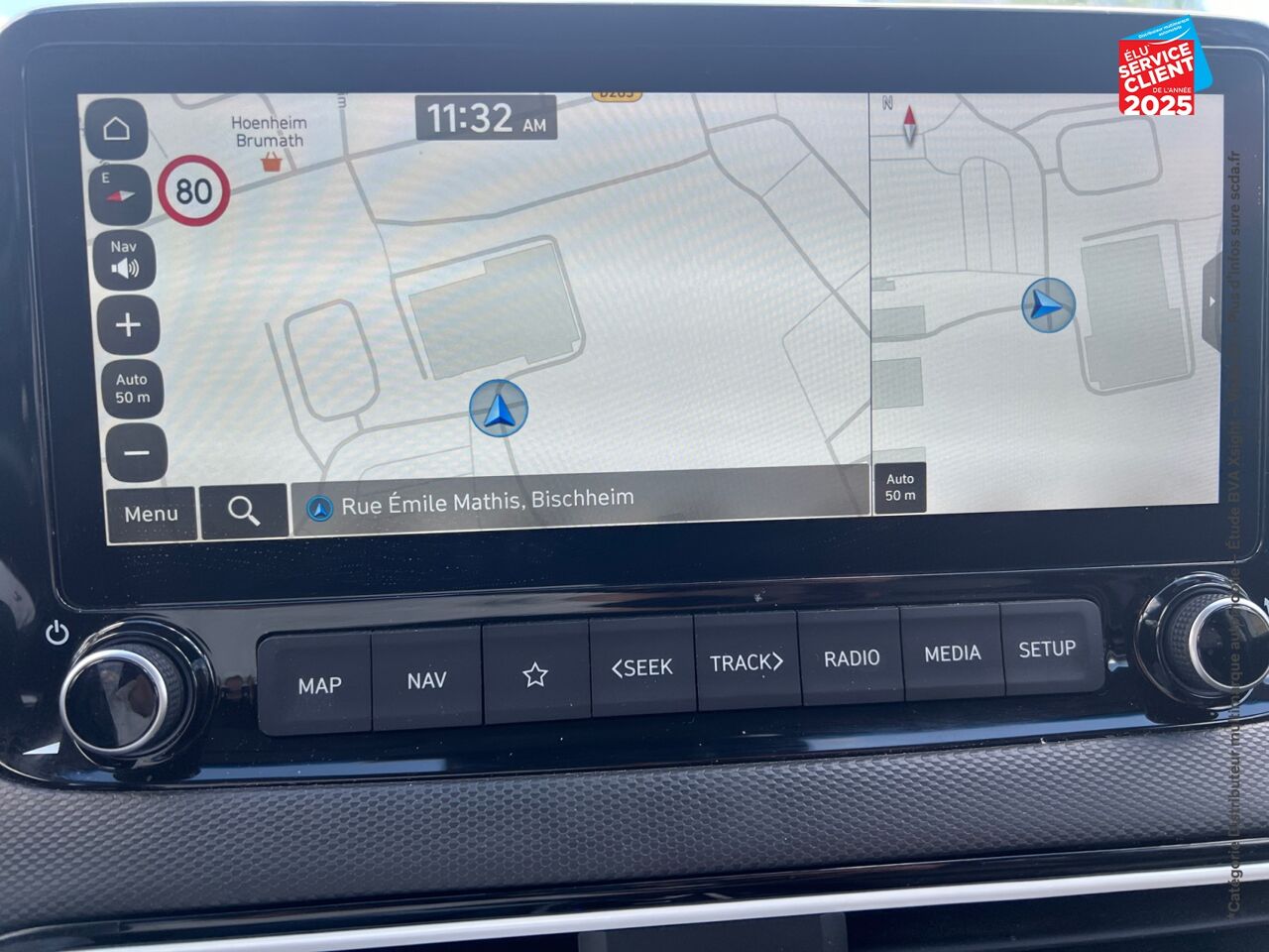 Véhicule d'occasion HYUNDAI KONA 1.6 GDI 141CH HYBRID EXECUTIVE DCT-6 chez Renault Sélestat