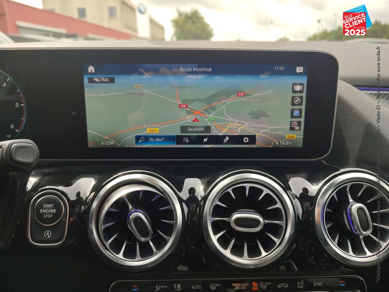 Véhicule d'occasion MERCEDES-BENZ GLA 220 D 190CH 4MATIC AMG LINE 8G-DCT chez Nissan Montbéliard