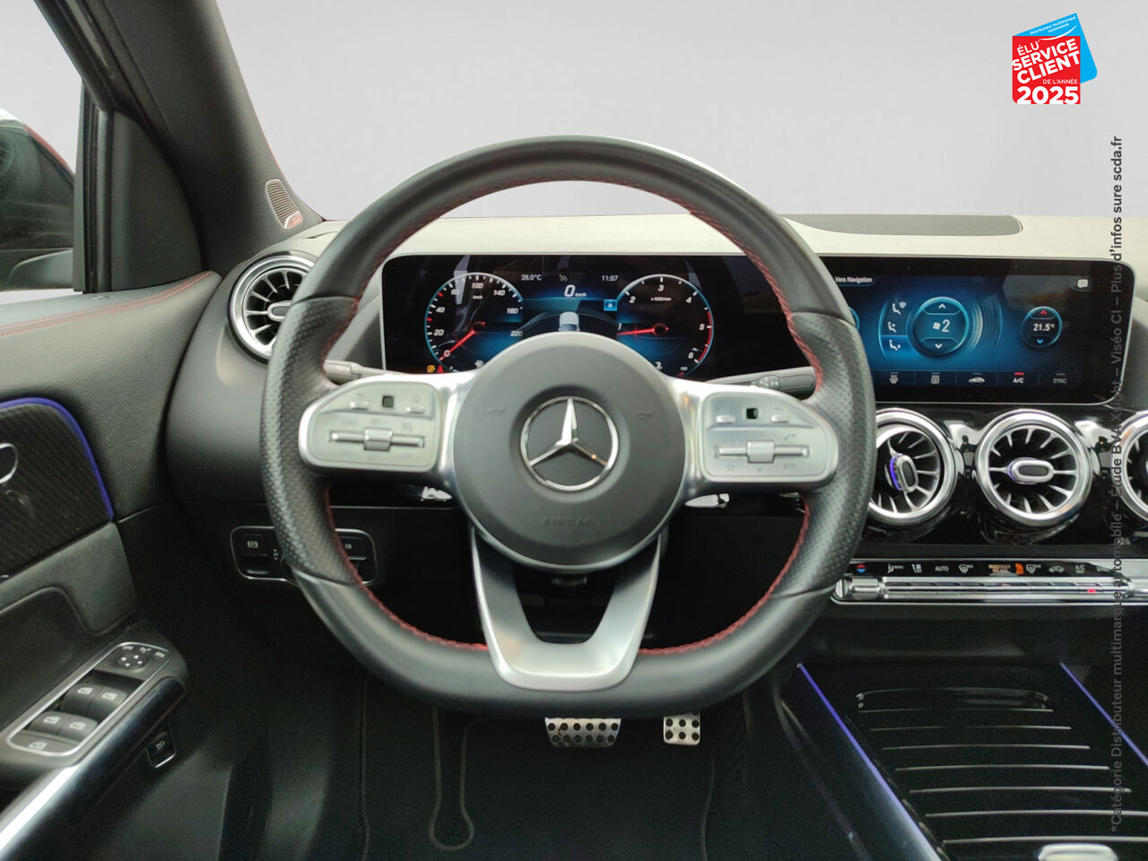 Véhicule d'occasion MERCEDES-BENZ GLA 220 D 190CH 4MATIC AMG LINE 8G-DCT chez Nissan Montbéliard