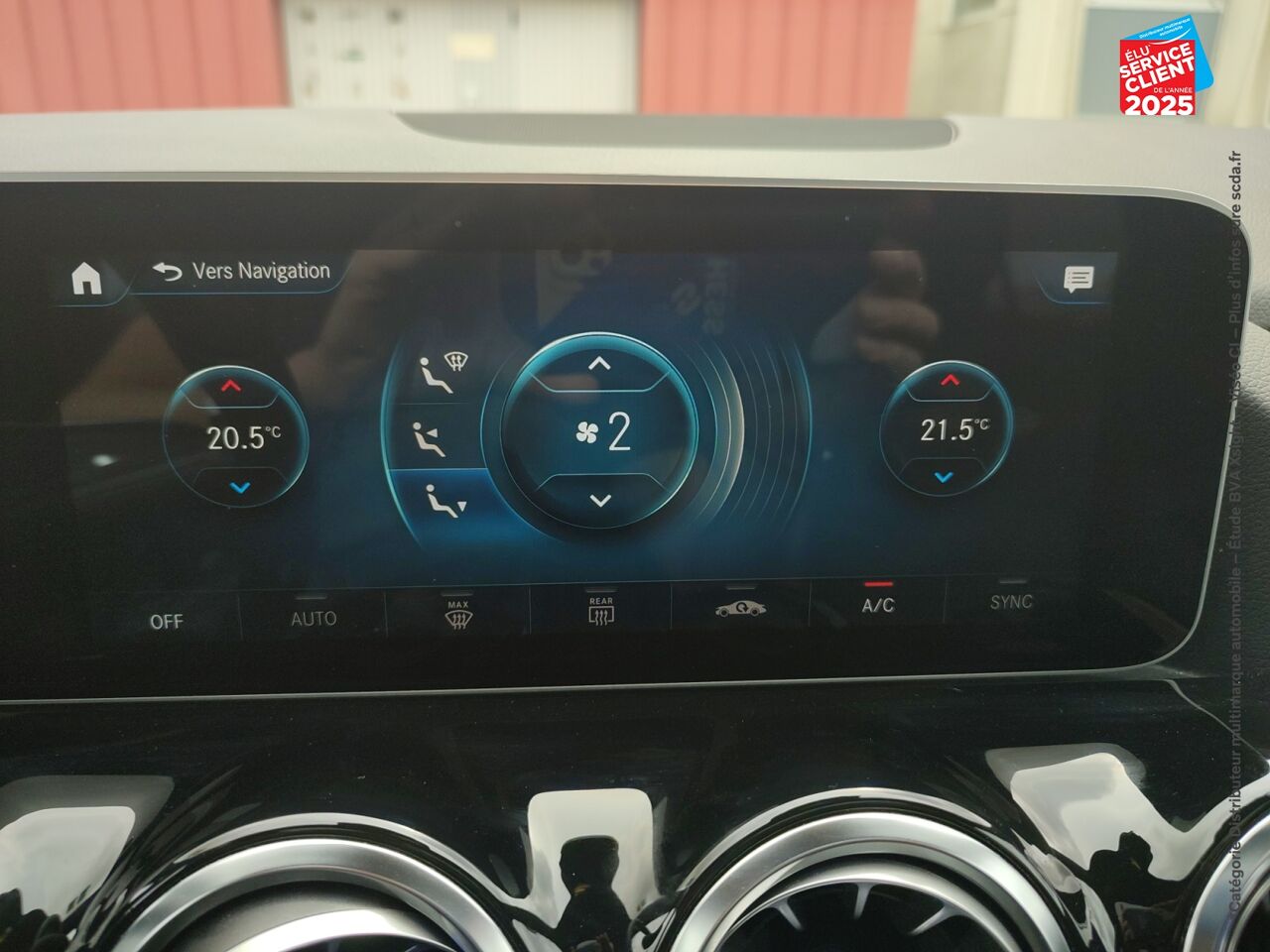 Véhicule d'occasion MERCEDES-BENZ GLA 220 D 190CH 4MATIC AMG LINE 8G-DCT chez Nissan Montbéliard