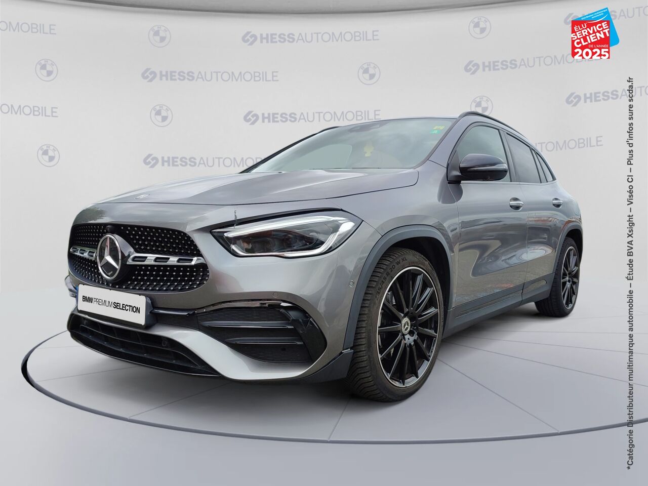 Véhicule d'occasion MERCEDES-BENZ GLA 220 D 190CH 4MATIC AMG LINE 8G-DCT chez Nissan Montbéliard