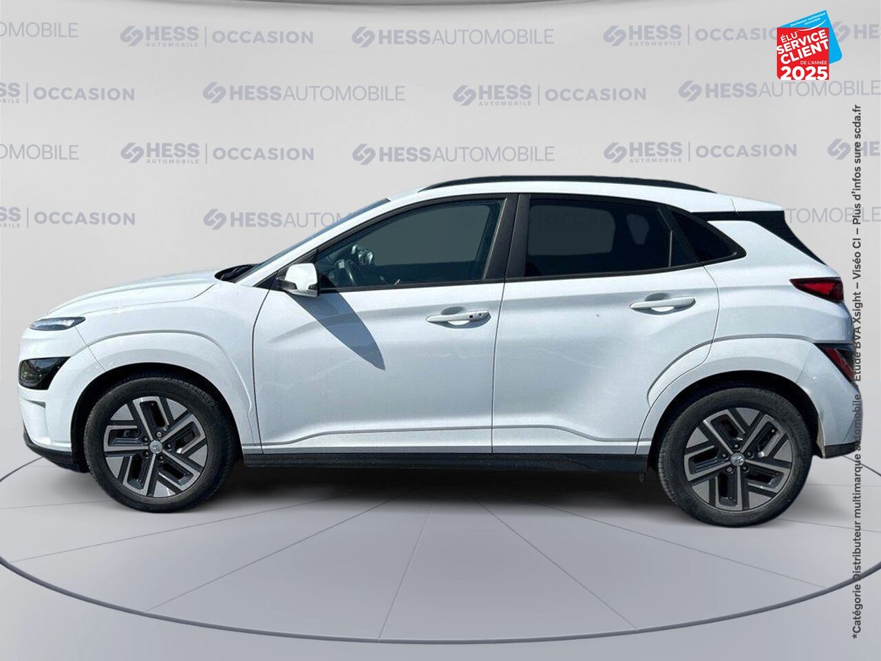 Véhicule d'occasion HYUNDAI KONA ELECTRIC 64KWH - 204CH INTUITIVE CAMERA chez Renault Saint-Louis