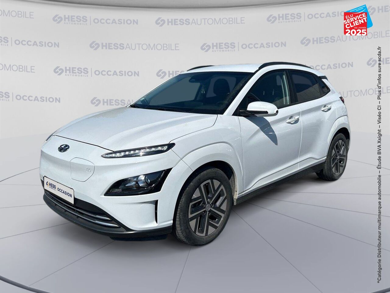 Véhicule d'occasion HYUNDAI KONA ELECTRIC 64KWH - 204CH INTUITIVE CAMERA chez Renault Saint-Louis