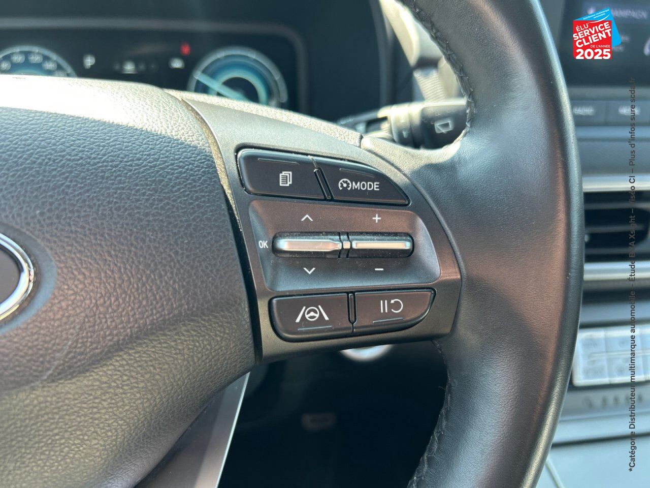 Véhicule d'occasion HYUNDAI KONA ELECTRIC 64KWH - 204CH INTUITIVE CAMERA chez Renault Saint-Louis