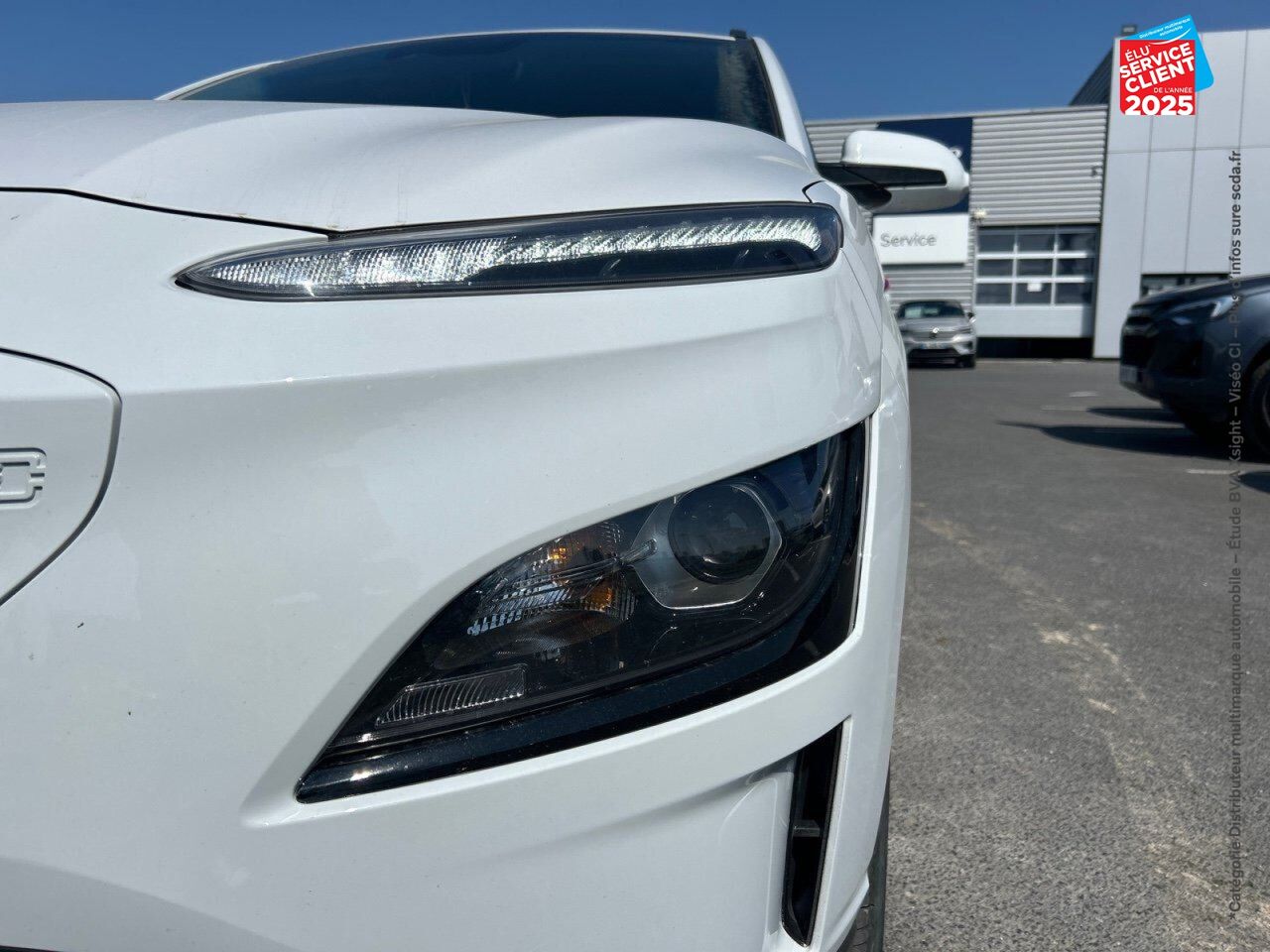 Véhicule d'occasion HYUNDAI KONA ELECTRIC 64KWH - 204CH INTUITIVE CAMERA chez Renault Saint-Louis