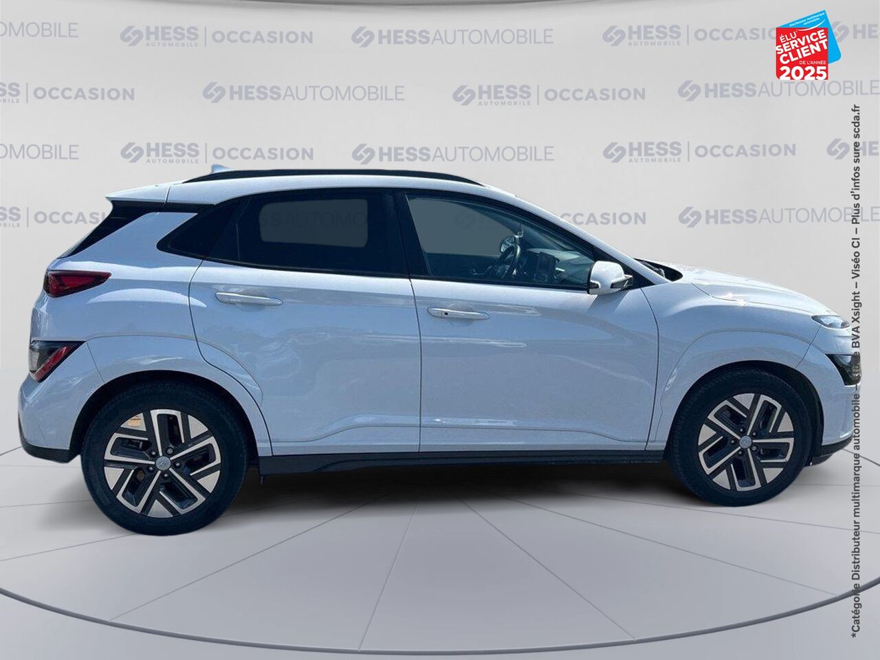 Véhicule d'occasion HYUNDAI KONA ELECTRIC 64KWH - 204CH INTUITIVE CAMERA chez Renault Saint-Louis