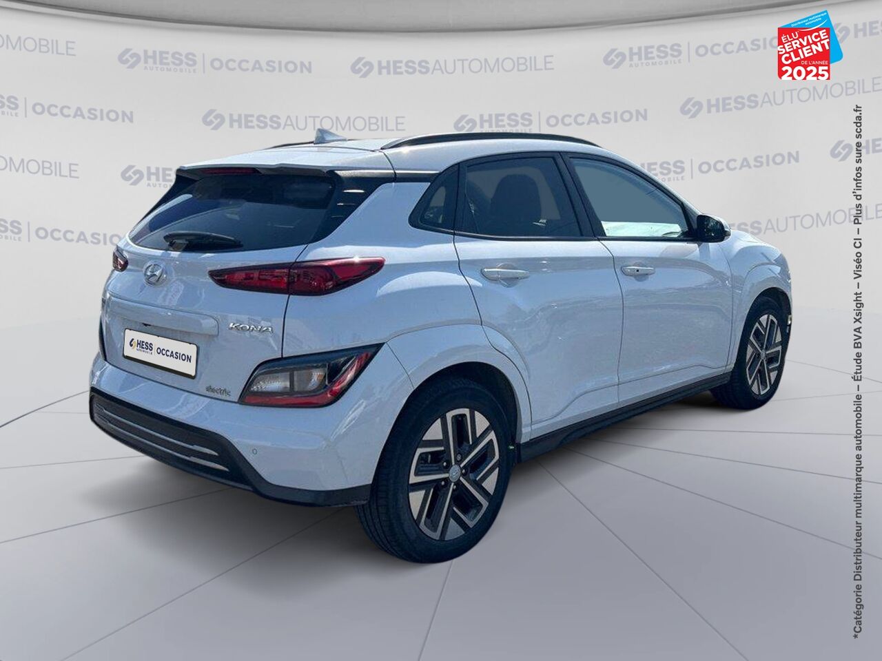 Véhicule d'occasion HYUNDAI KONA ELECTRIC 64KWH - 204CH INTUITIVE CAMERA chez Renault Saint-Louis