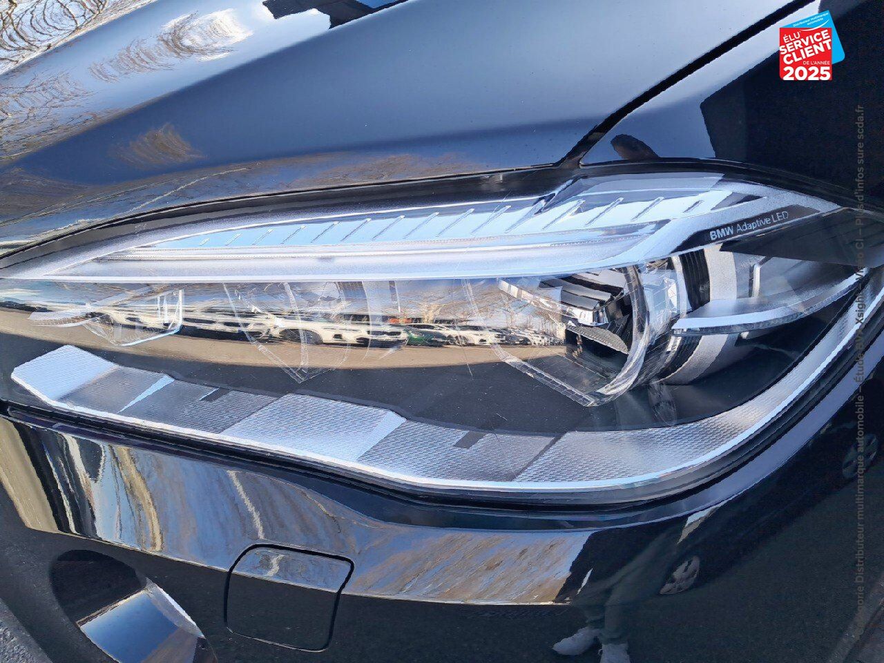 Véhicule d'occasion BMW X6 M 575CH BVA8 TOUVRANT SIEGES CHAUF/CUIR CAMERA H/KARDON HUD chez BMW Besançon