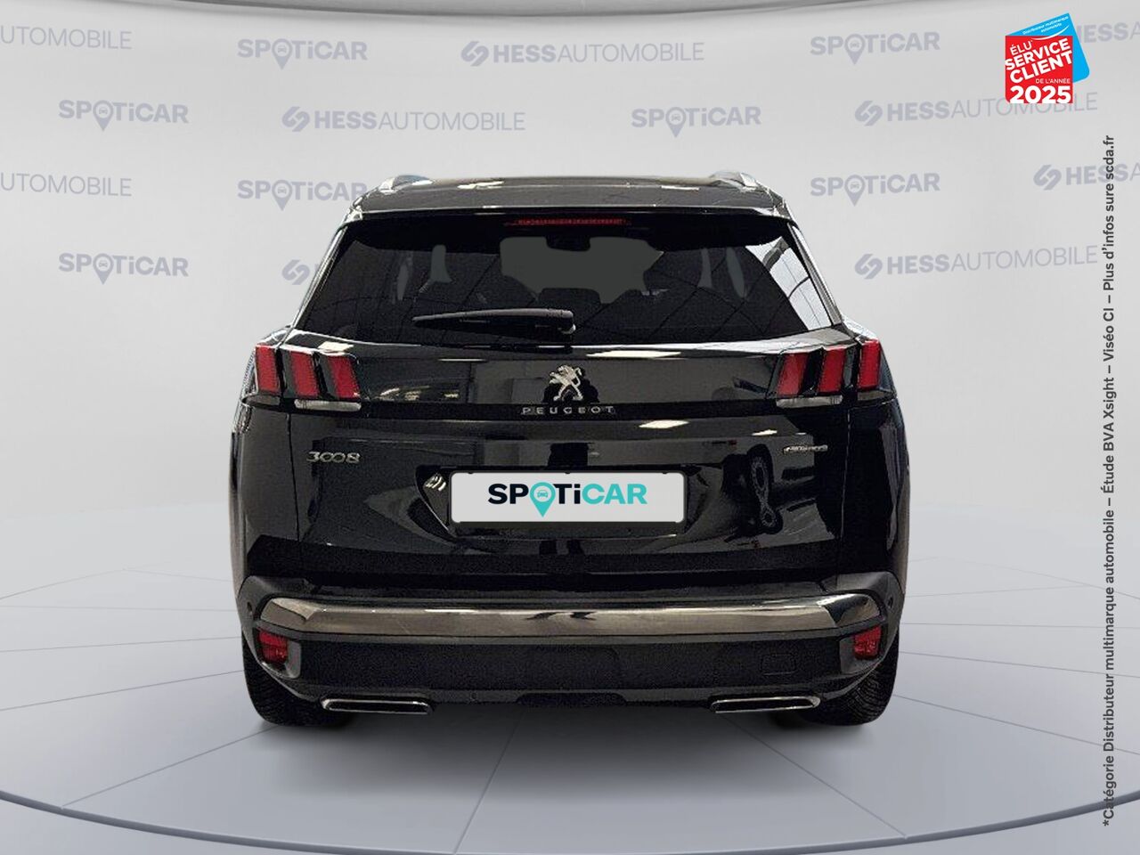 Véhicule d'occasion PEUGEOT 3008 1.5 BLUEHDI 130CH E6.C GT LINE SS EAT8 chez Renault Colmar