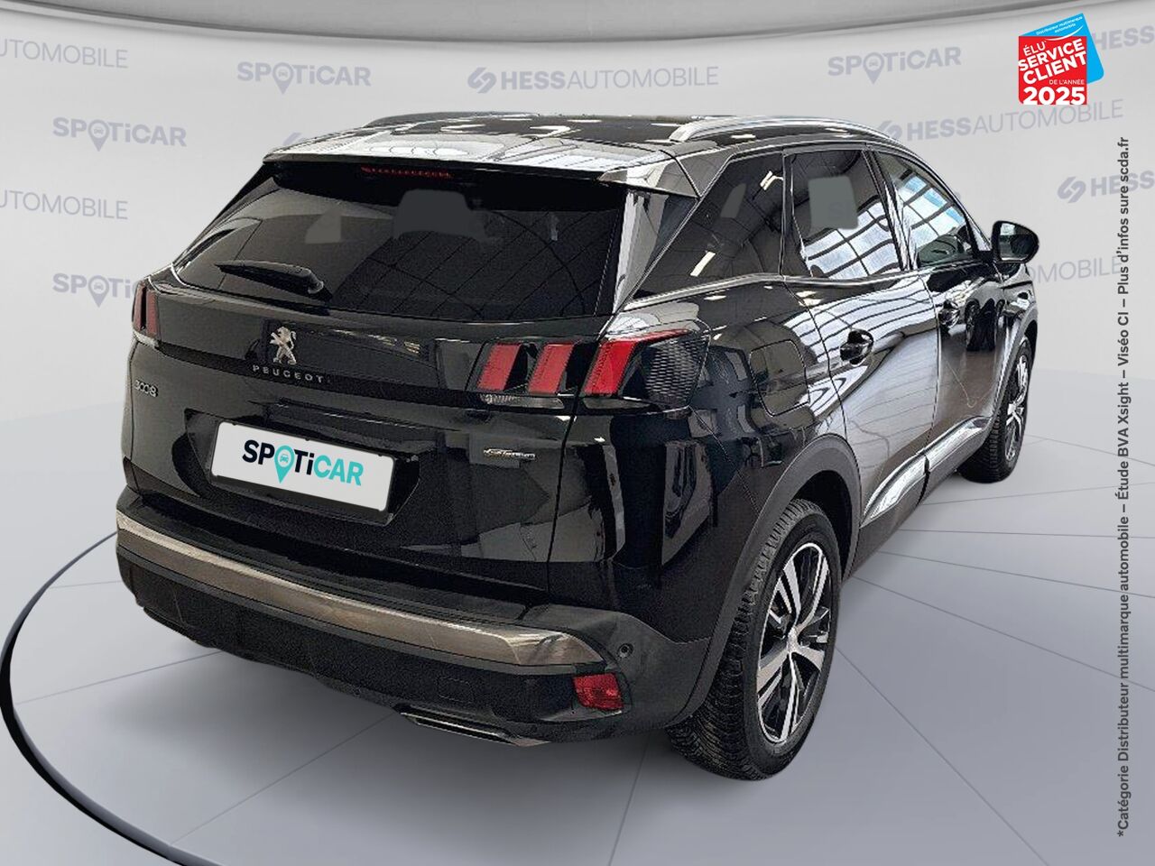 Véhicule d'occasion PEUGEOT 3008 1.5 BLUEHDI 130CH E6.C GT LINE SS EAT8 chez Renault Colmar