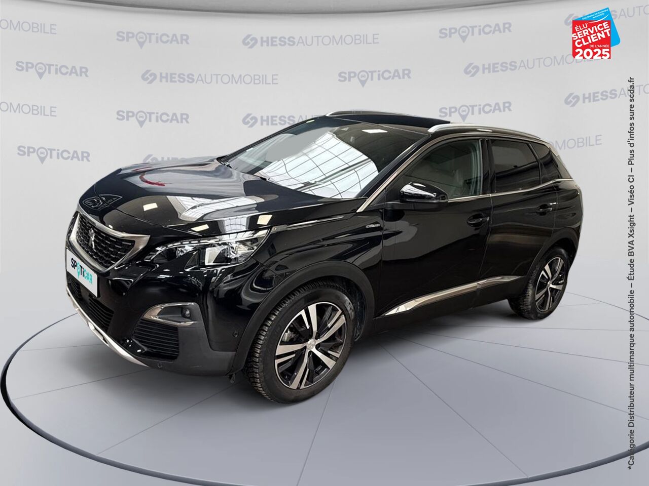 Véhicule d'occasion PEUGEOT 3008 1.5 BLUEHDI 130CH E6.C GT LINE SS EAT8 chez Renault Colmar