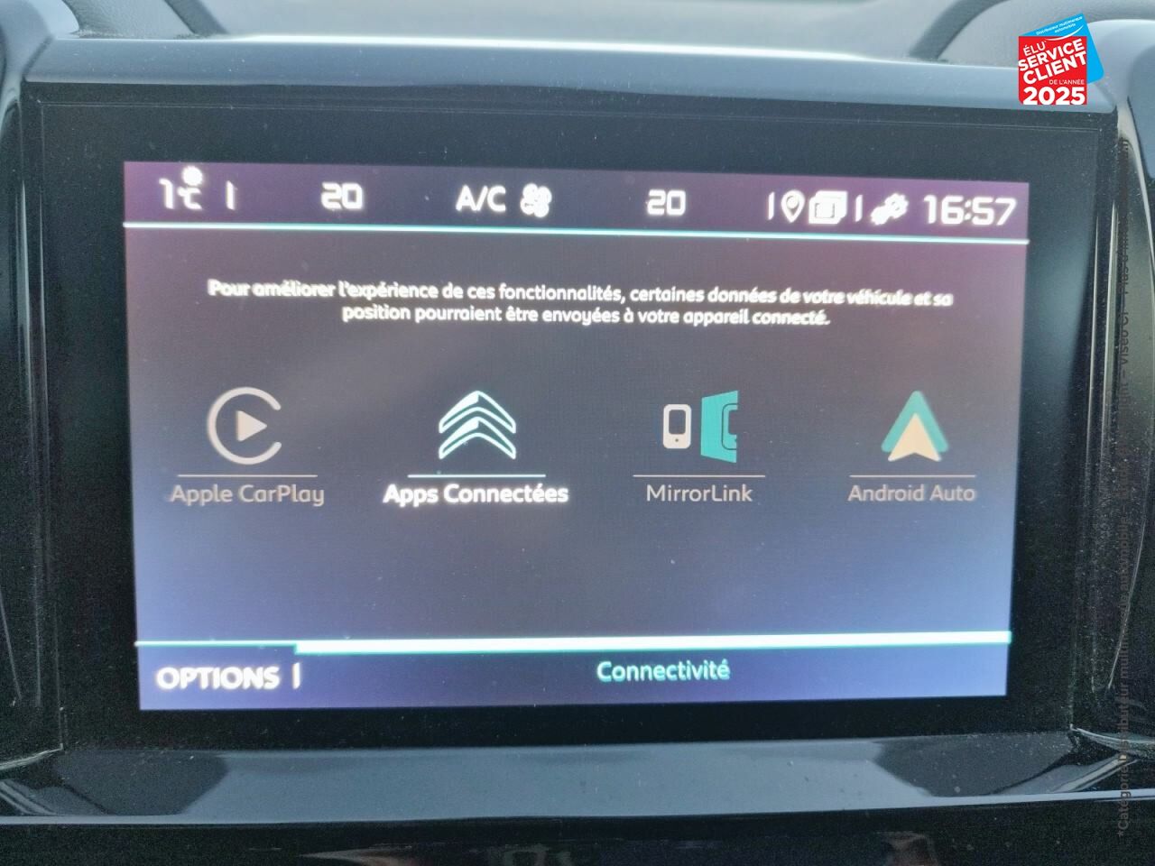 Véhicule d'occasion CITROEN C5 AIRCROSS PURETECH 180CH SS FEEL EAT8 chez BMW Belfort