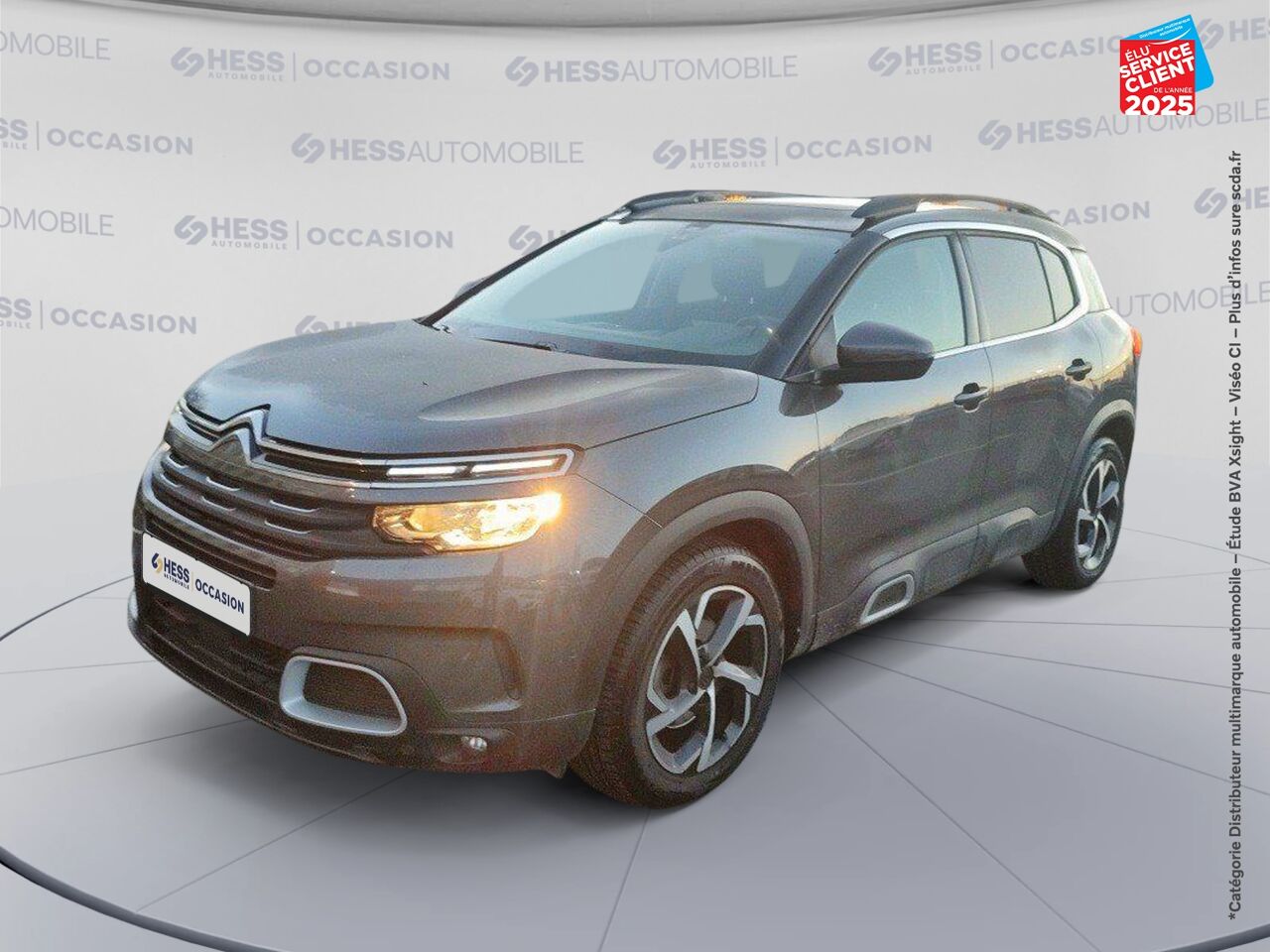 Véhicule d'occasion CITROEN C5 AIRCROSS PURETECH 180CH SS FEEL EAT8 chez BMW Belfort