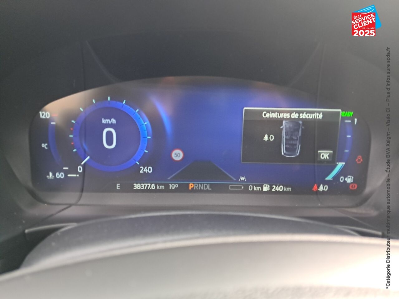 Véhicule d'occasion FORD KUGA 2.5 DURATEC 225CH PHEV VIGNALE BVA chez Toyota Thionville