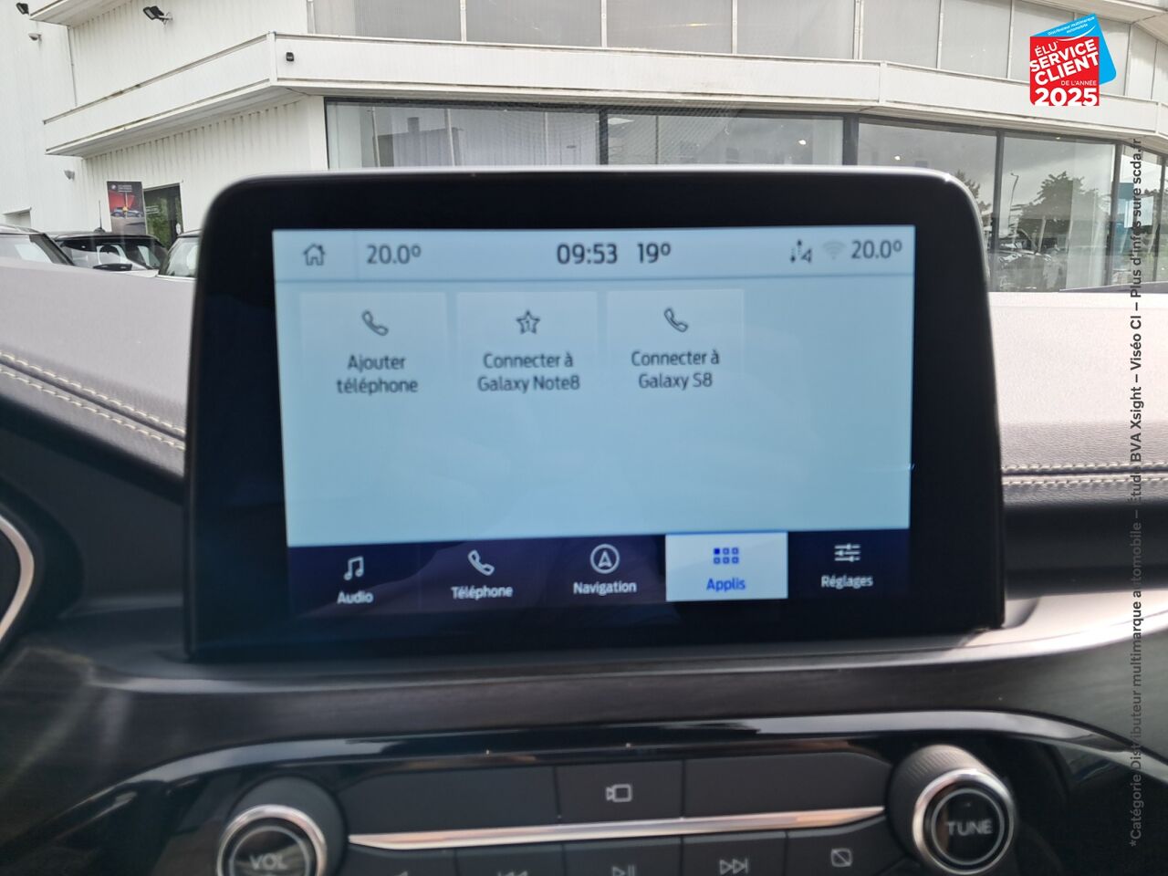Véhicule d'occasion FORD KUGA 2.5 DURATEC 225CH PHEV VIGNALE BVA chez Toyota Thionville