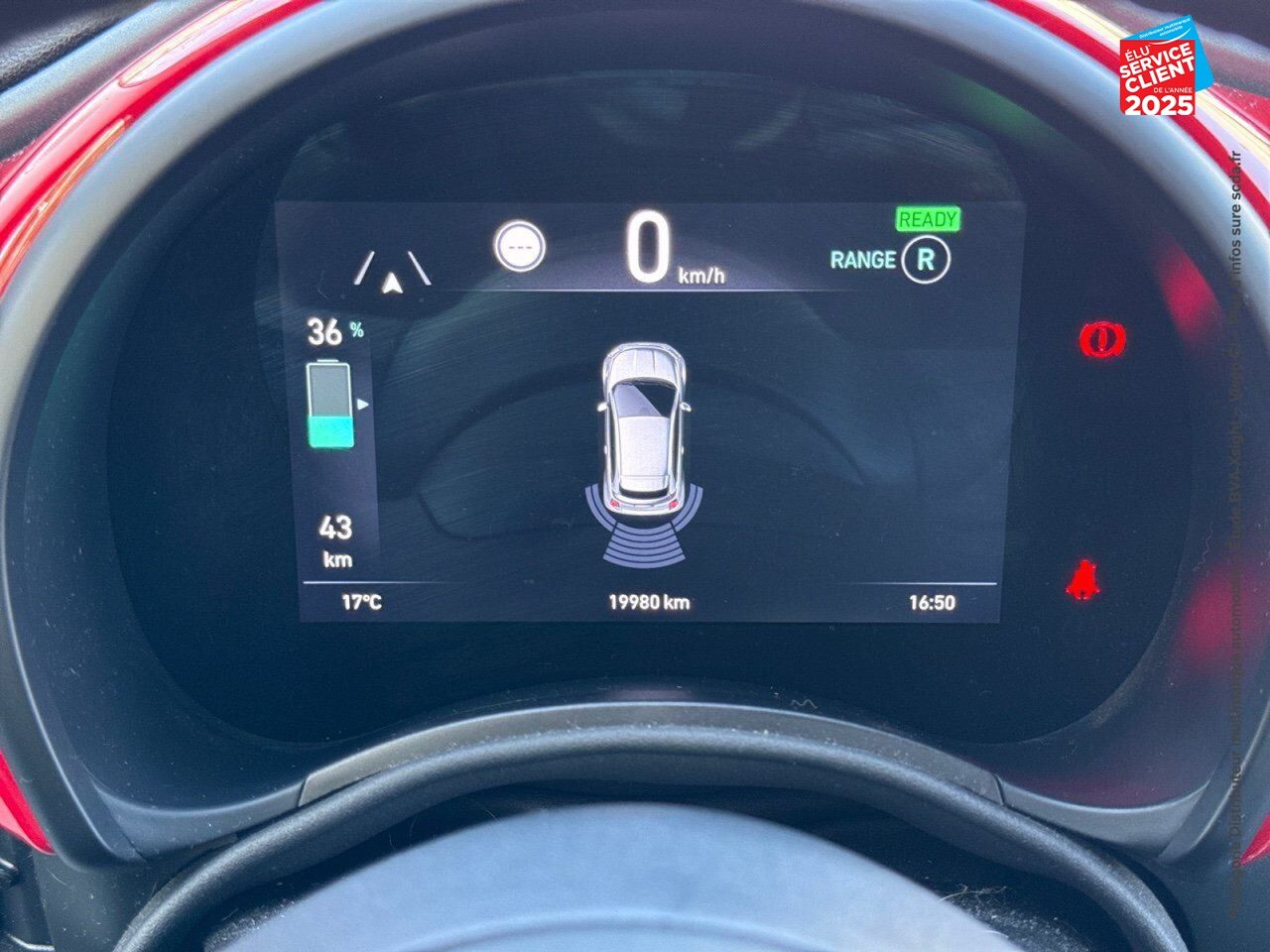 Véhicule d'occasion FIAT 500 E 95CH RED MY23 RADAR AR GPS chez Nissan Montbéliard