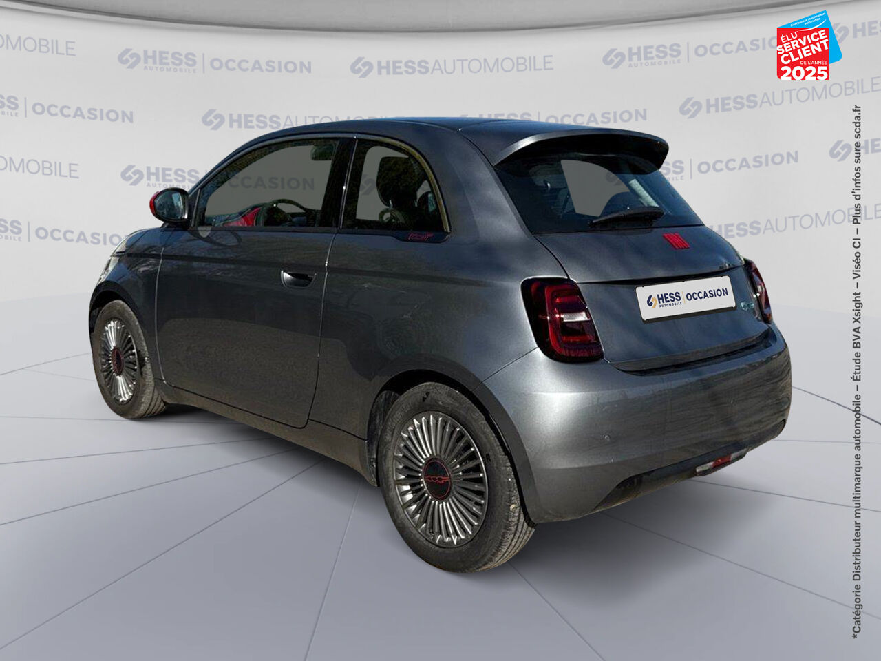 Véhicule d'occasion FIAT 500 E 95CH RED MY23 RADAR AR GPS chez Nissan Montbéliard
