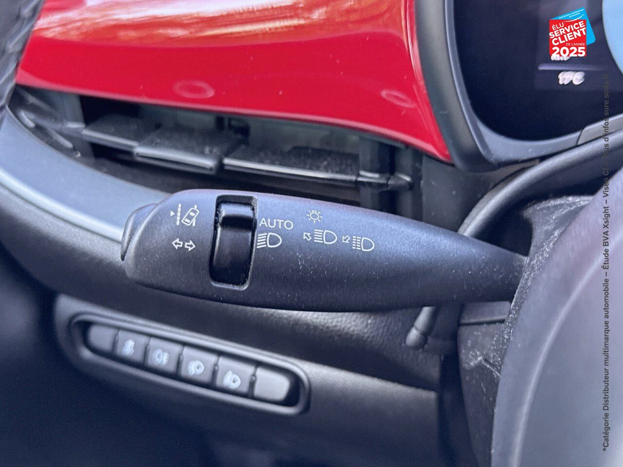 Véhicule d'occasion FIAT 500 E 95CH RED MY23 RADAR AR GPS chez Nissan Montbéliard
