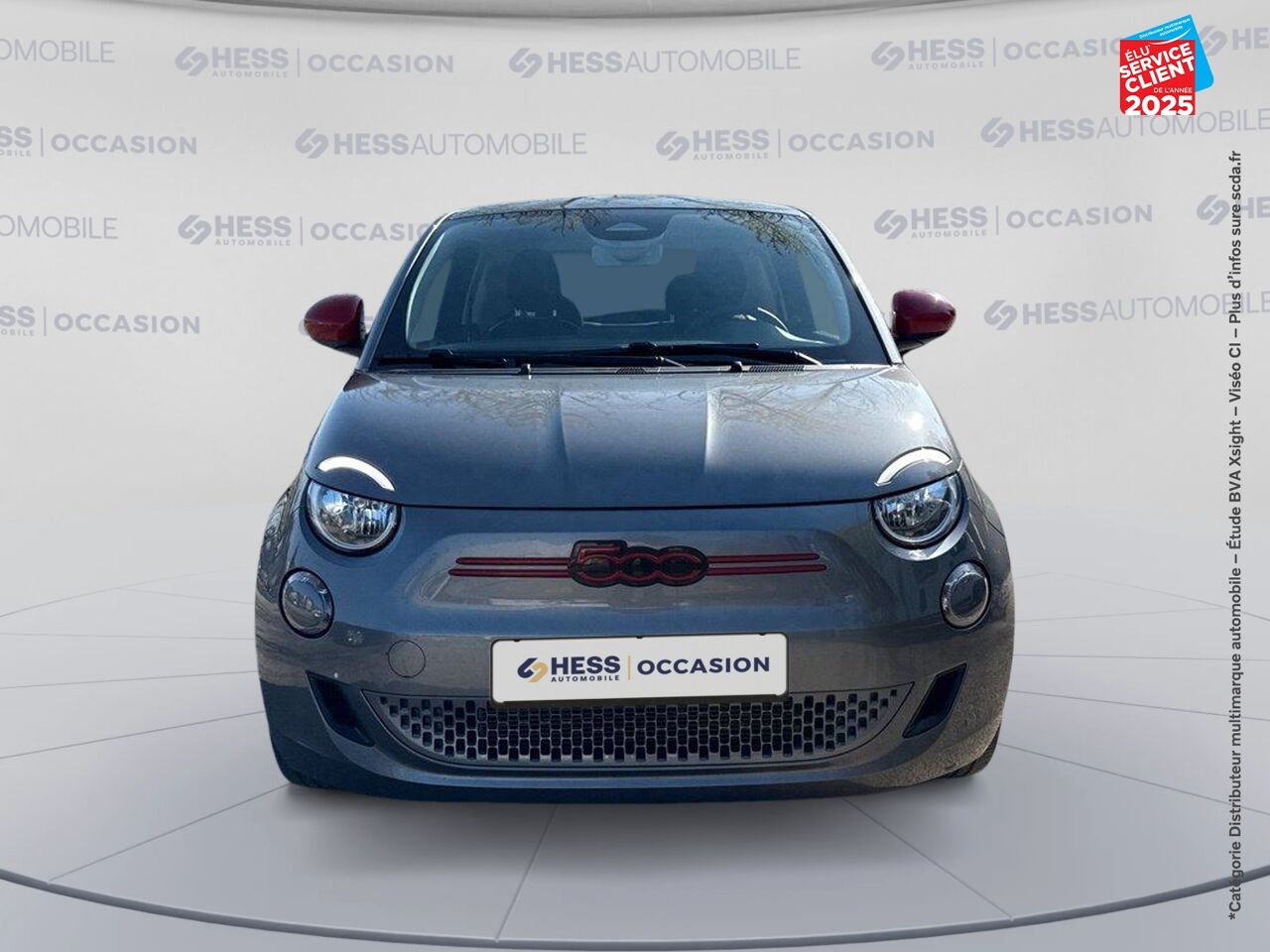 Véhicule d'occasion FIAT 500 E 95CH RED MY23 RADAR AR GPS chez Nissan Montbéliard