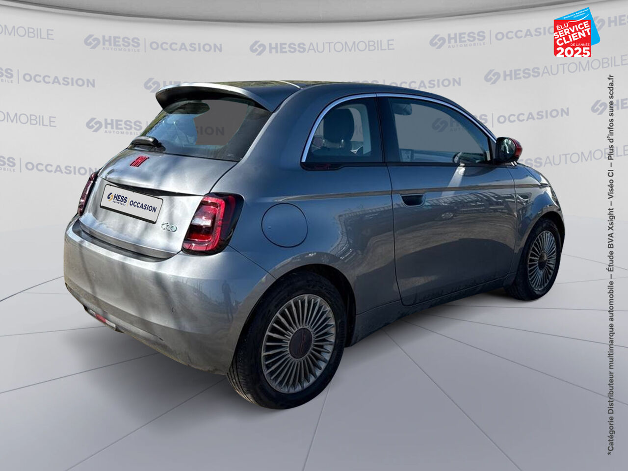 Véhicule d'occasion FIAT 500 E 95CH RED MY23 RADAR AR GPS chez Nissan Montbéliard