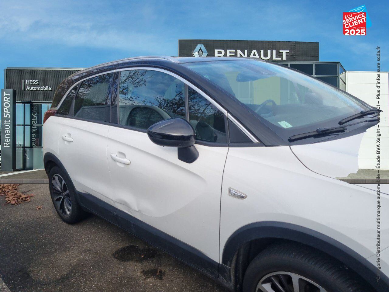 Véhicule d'occasion OPEL CROSSLAND 1.2 TURBO 130CH ULTIMATE BVA chez Opel Saint-Dizier