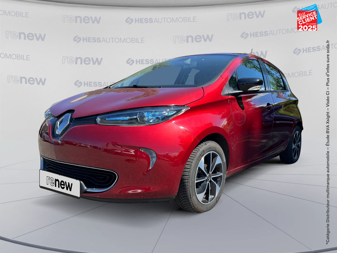 Véhicule d'occasion RENAULT ZOE INTENS R110 MY19 chez Renault Saint-Louis