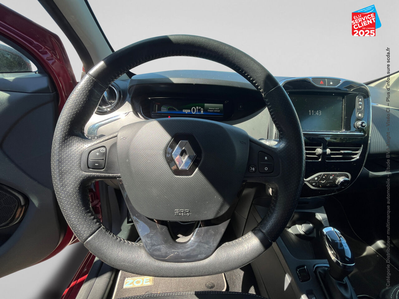 Véhicule d'occasion RENAULT ZOE INTENS R110 MY19 chez Renault Saint-Louis