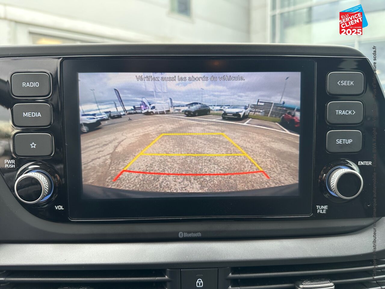 Véhicule d'occasion HYUNDAI BAYON 1.0 T-GDI 100CH HYBRID 48V INTUITIVE CAMERA CARPLAY chez Hyundai Chalons