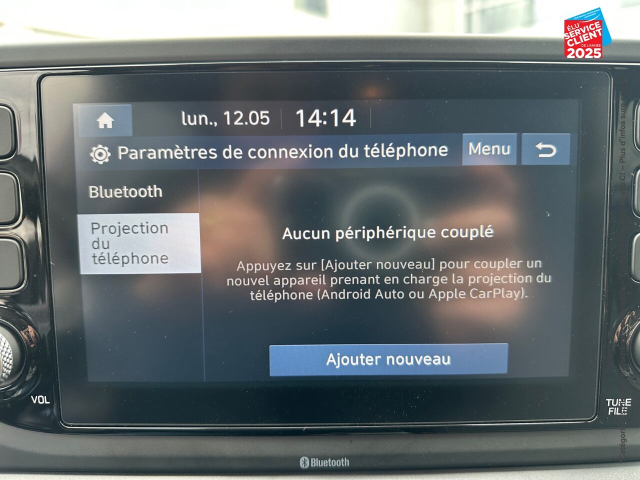 Véhicule d'occasion HYUNDAI BAYON 1.0 T-GDI 100CH HYBRID 48V INTUITIVE CAMERA CARPLAY chez Hyundai Chalons