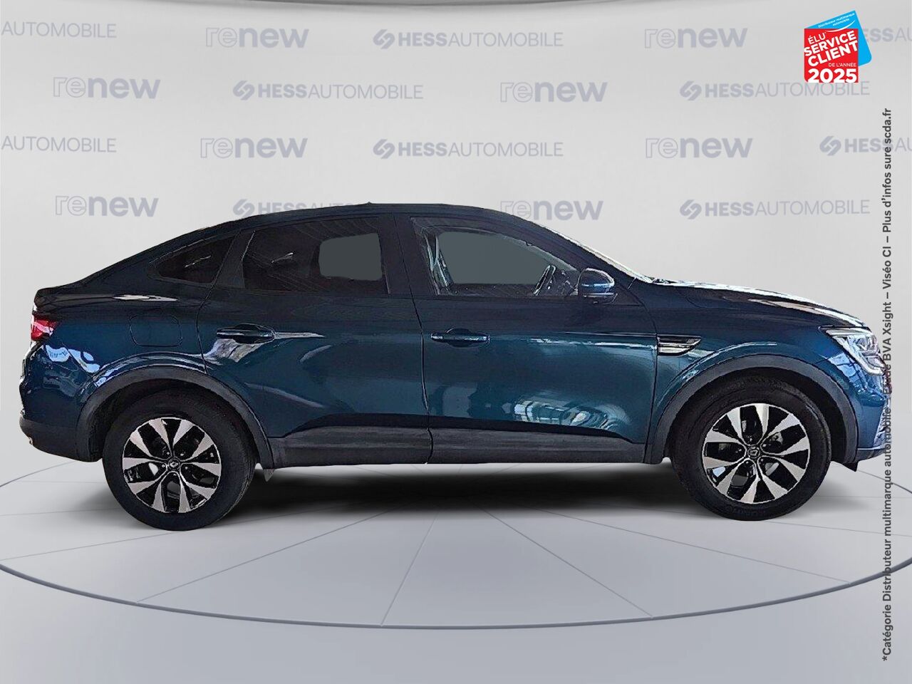 Véhicule d'occasion RENAULT ARKANA 1.3 TCE MILD HYBRID 140CH EVOLUTION EDC -22 GPS CAMERA chez Renault Sélestat