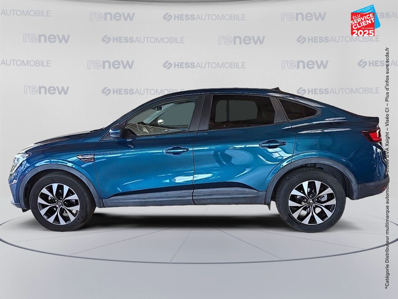 Véhicule d'occasion RENAULT ARKANA 1.3 TCE MILD HYBRID 140CH EVOLUTION EDC -22 GPS CAMERA chez Renault Sélestat